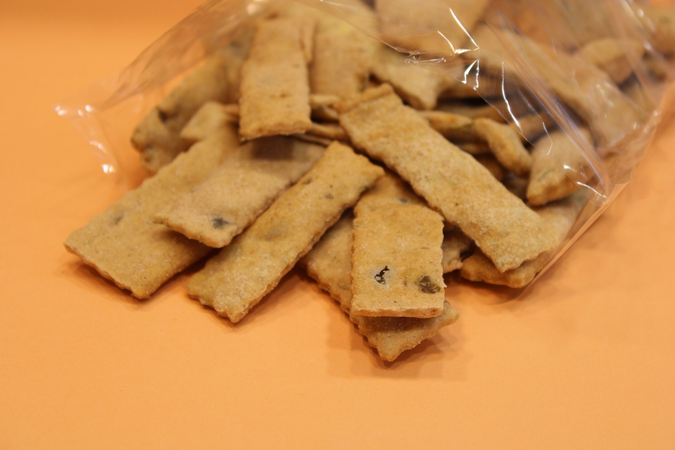 Crackers olives i romaní